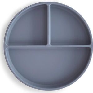 Mushie Silicone Suction Plate  Blue